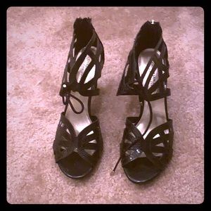 Christian Soriano Strappy Black Heels